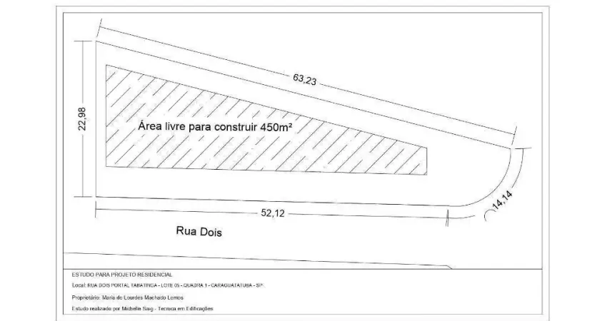 Terreno à venda, 816 m² por r$ 380.000,00 - tabatinga - caraguatatuba/sp