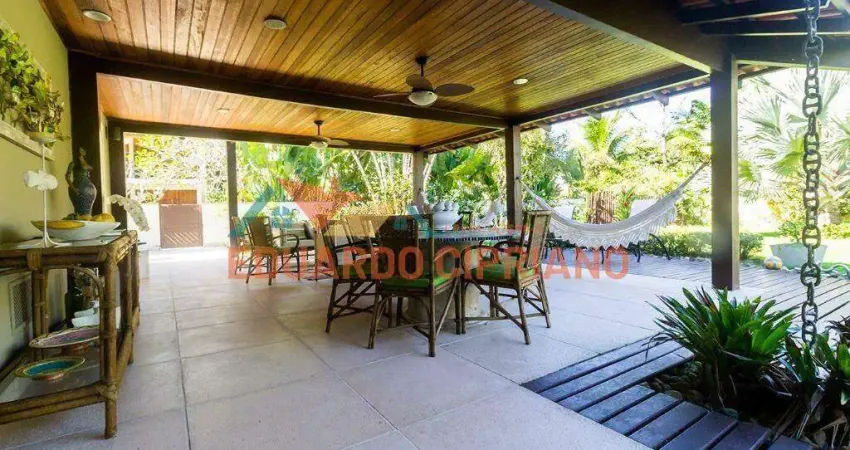 Casa com 5 dormitórios à venda, 440 m² por r$ 4.300.000,00 - massaguaçu - caraguatatuba/sp