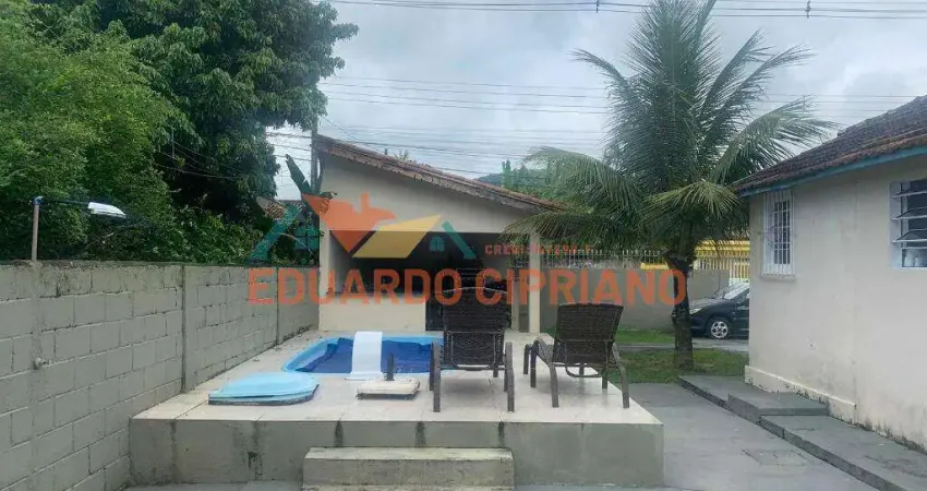 Casa com 5 dormitórios à venda, 221 m² por r$ 660.000,00 - balneário copacabana - caraguatatuba/sp