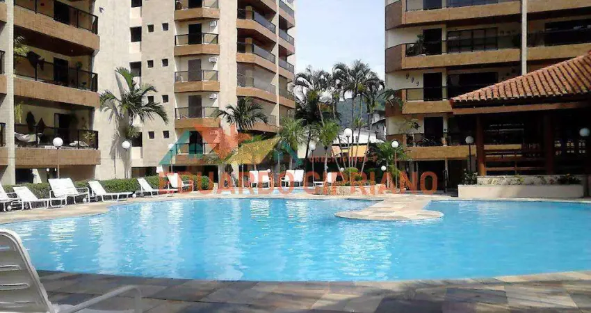 Apartamento com 3 dormitórios à venda, 171 m² por r$ 1.790.000,00 - tabatinga - caraguatatuba/sp