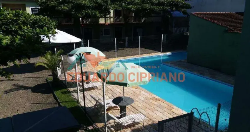 Casa com 1 dormitório para alugar por r$ 1.700,00/mês - massaguaçu - caraguatatuba/sp
