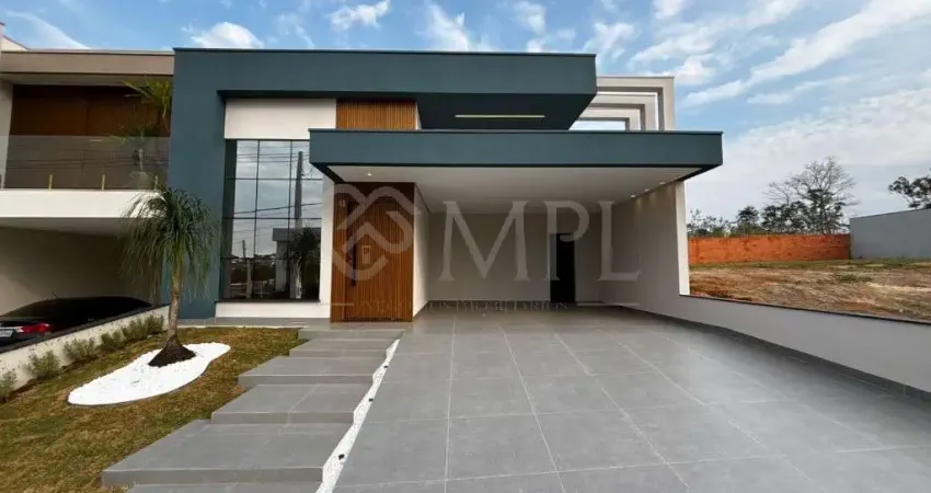 Casa à venda no condomínio park gran reserve em indaiatuba, com 3 suítes