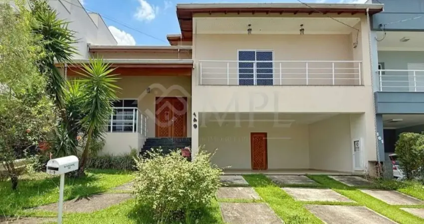 Sobrado à venda no condomínio portal de itaici em indaiatuba com 3 suítes