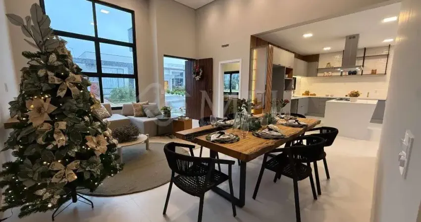 Casa Térrea com 3 Suítes, Gourmet e Piscina no Condomínio Dona Maria José - Indaiatuba/SP