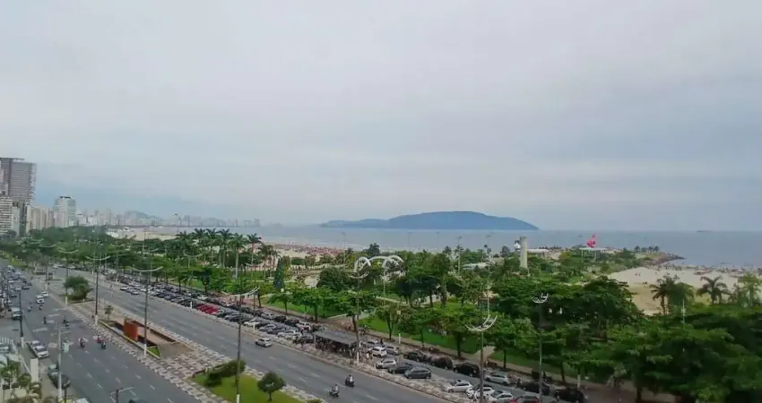 Vende-se apartamento de 2 dormitórios/ vista panoramica do mar/ josé menino/santos