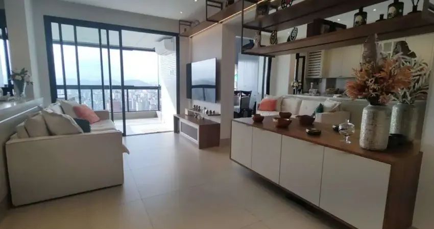 Vende-se apartamento 2 dormitórios, suíte, 1vaga,lazer no bairro Aparecida-Santos