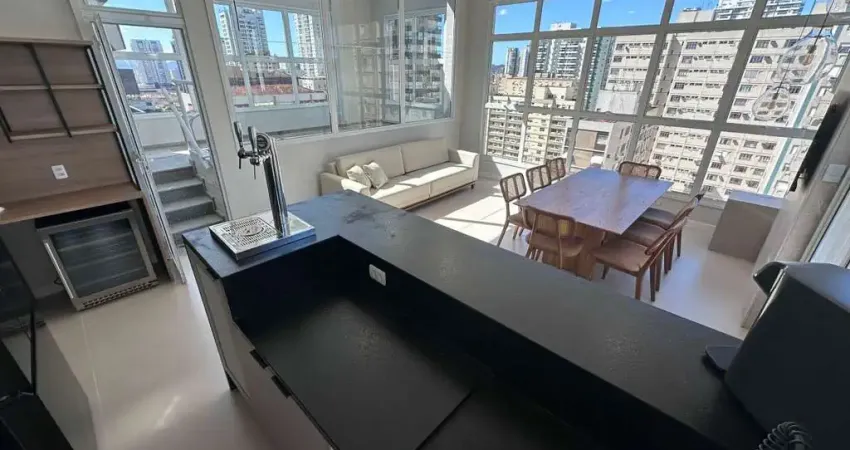 Vende-se apartamento de alto padrão/embaré de  3 suítes, área gourmet, piscina, 2 vagas e vista mar
