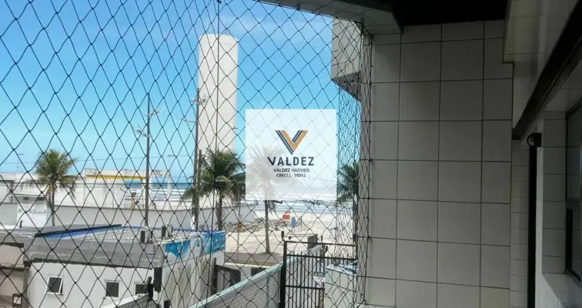 Vende-se apto de 1 dorm/sala envidraçada/cozinha/wc social/vista livre para o mar/vaga de garagem