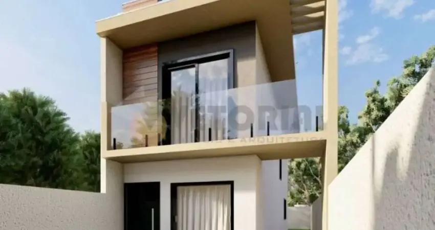 Sobrado à venda em Caraguatatuba, Balneário dos Golfinhos, com 2 quartos, 77m²
