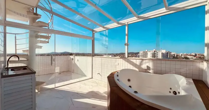 R$ 950.000 - cobertura com 3 quartos à venda no braga, cabo frio, rj