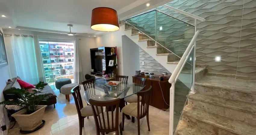 R$ 1.390.000,00 cobertura duplex à venda, 4 quartos, 4 banheiros, com piscina e vista mar, braga, c