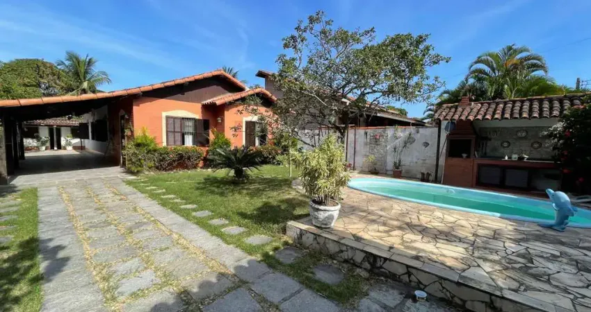 R$450 mil, casa à venda independente , 4 quartos + edícula, porto do carro, cabo frio, rj