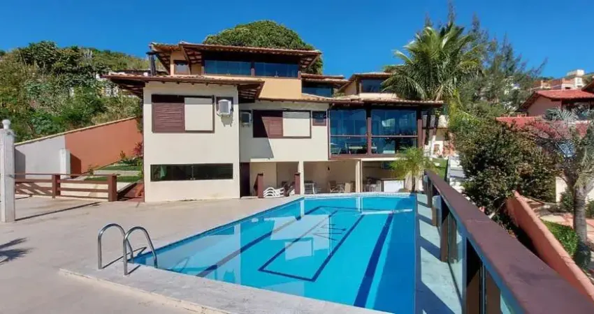 R$ 2.800.000 - casa com 8 quartos à venda em geribá - búzios/rj.