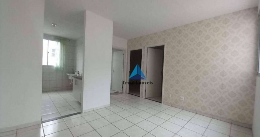 Apartamento com 2 dormitórios para alugar, 48 m² por R$ 800,00/mês - Parque Residencial do Lago - Santa Bárbara D'Oeste/SP