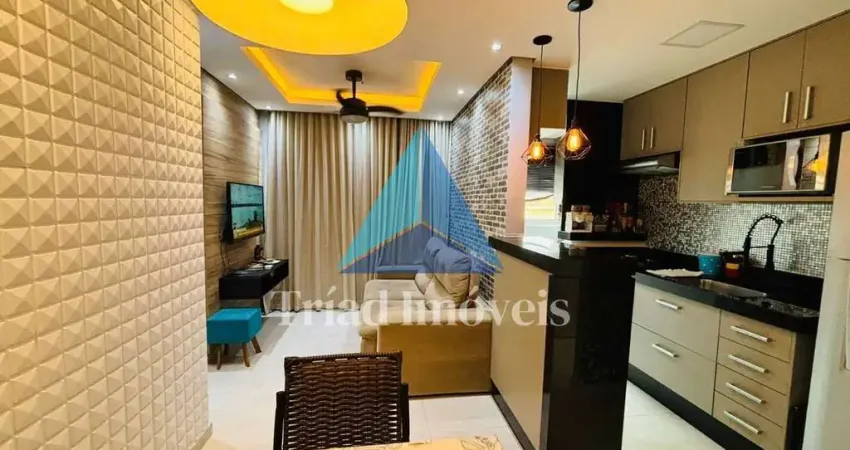 Apartamento com 2 dormitórios à venda, 50 m² por R$ 270.000,00 - Parque Residencial Santa Inês - Santa Bárbara D'Oeste/SP