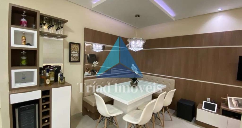 Apartamento mobilado de 60m² no Coração de Americana – SP