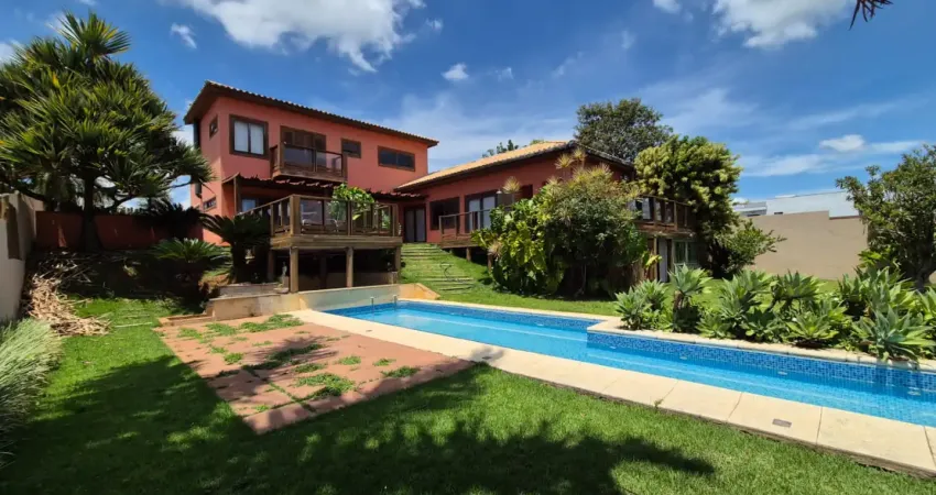 Casa de alto padrão 3 suítes com piscina, spa e vista privilegiada - condomínio village araçoiaba