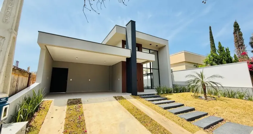 Lançamento exclusivo: casa térrea de alto padrão com 3 suítes no condomínio villa verona - sorocaba/sp