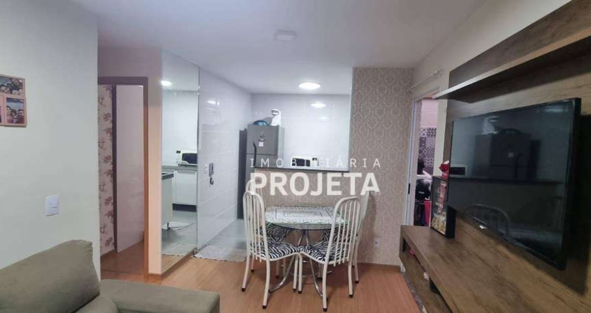 Apartamento com 2 dormitórios à venda, 47 m² por R$ 166.000,00 - Parque Watal Ishibashi - Presidente Prudente/SP