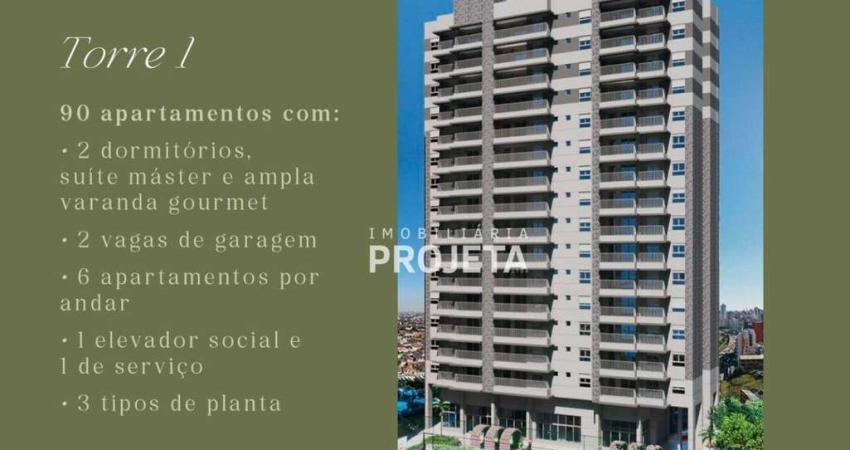 Apartamento com 2 dormitórios à venda, 69 m² - Jardim Paulista - Presidente Prudente/SP