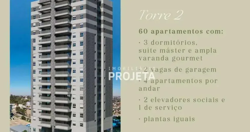Apartamento com 3 dormitórios à venda, 88 m² - Jardim Paulista - Presidente Prudente/SP