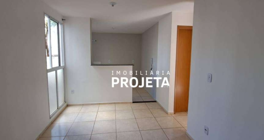 Apartamento com 2 dormitórios à venda, 48 m² por R$ 145.000,00 - Jardim Planaltina - Presidente Prudente/SP