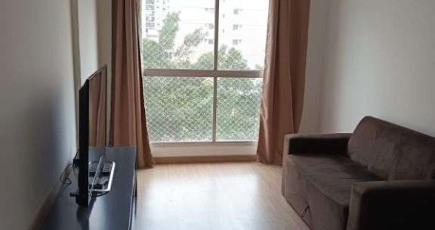 Apartamento com 1 dormitório para alugar, 40 m² por R$ 3.562,50/mês - Moema - São Paulo/SP