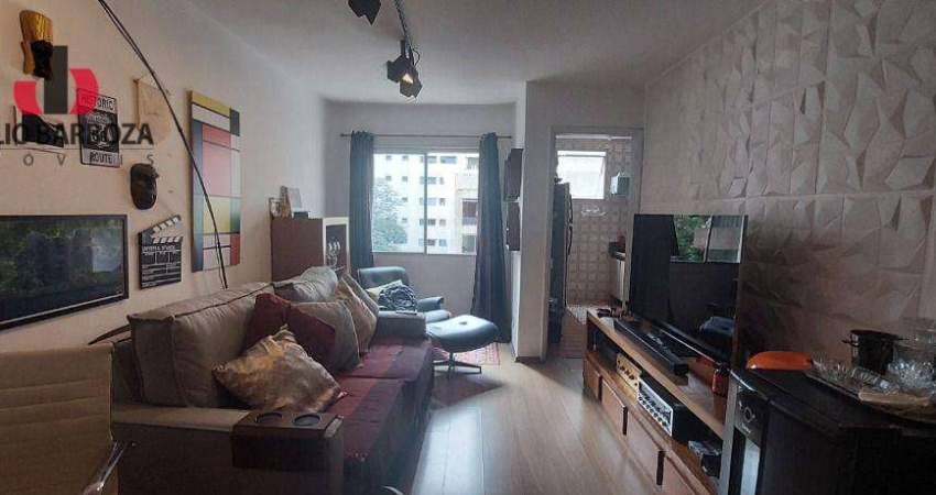 Apartamento na Vila Nova Conceição, 48m², 1 dormitório, 1 vaga de garagem