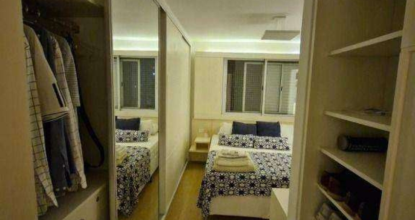 Apartamento com 3 dormitórios, sendo 1 suíte, 1 vaga de garagem, em Moema pássaros