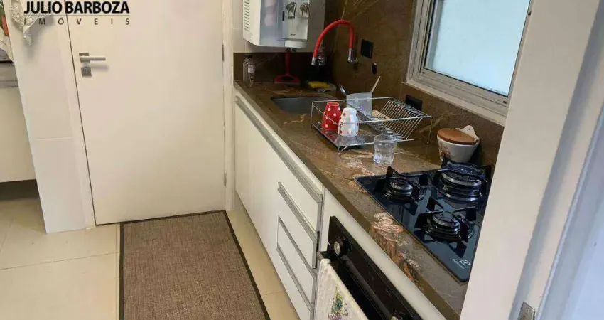 Apartamento no Brooklin novo, com 3 dormitórios, sendo 1 suíte, 98m² e  1vaga de garagem