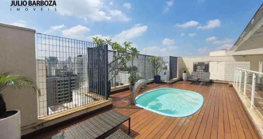 Apartamento em Moema pássaros, 1 dormitório, sala , cozinha, área de serviço, 1 vaga de garagem