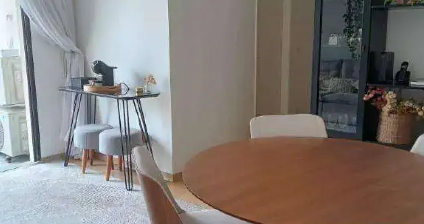 Apartamento na vila olímpia, ar condicionado em todos os ambientes com 2 dormitórios, sacada, e 1 vaga de garagem