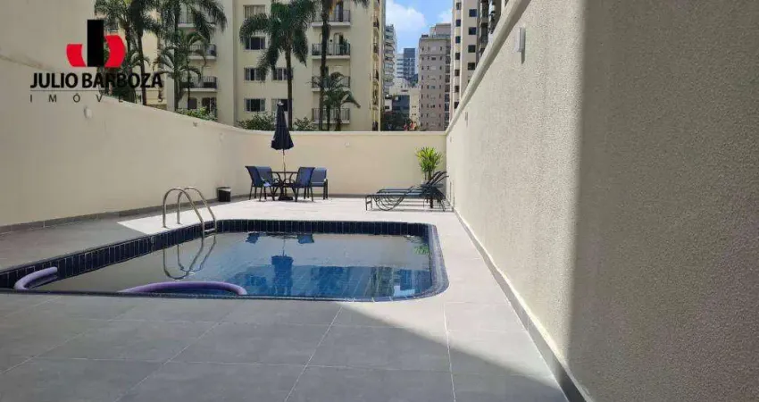 Oportunidade em moema pássaros, modernizado, co 2 dormitórios, 2 banheiros, 1 vaga de garagem