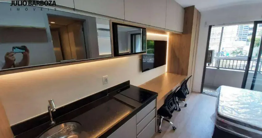 Studio com 1 dormitório para alugar, 21 m² por r$ 3.112,00/mês - vila mariana - são paulo/sp
