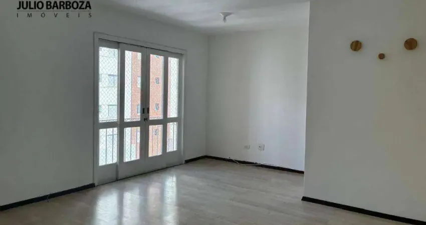 Apartmento em moema pássaros, com 2 dormitórios, lavabo, dependência de serviço, e 1 vaga de garagem