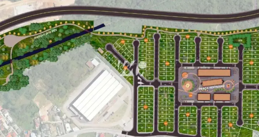 Terreno no loteamento firenze portal do cambirela - aririú - imv