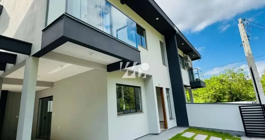 Sobrado Geminado 3 Quartos no Loteamento Lisboa 3- Forquilhas - Forquilhas