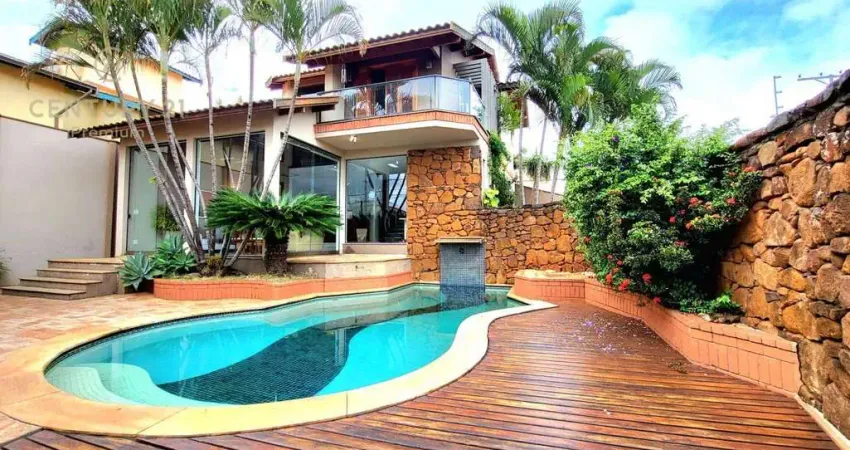 Sobrado com 3 dormitórios, 243 m² - venda por r$ 1.400.000,00 ou aluguel por r$ 7.500,00/mês - parque santa cecília - piracicaba/sp