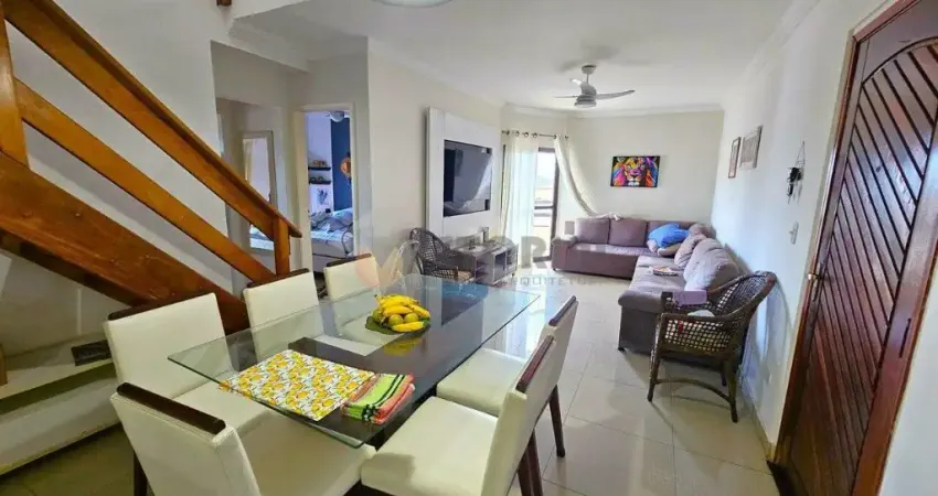 Cobertura com 4 dormitórios à venda, 144 m² por R$ 800.000 - Indaiá - Caraguatatuba/SP