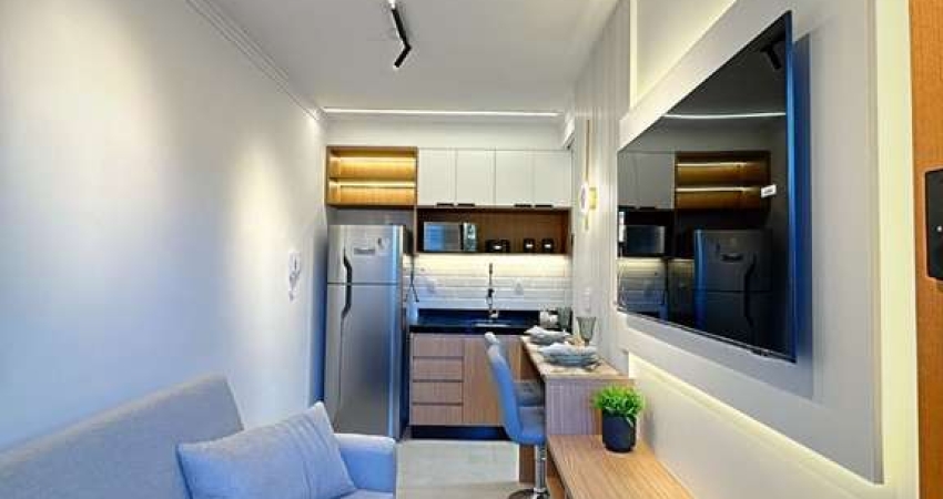 Apartamento com 2 dormitórios à venda, 27,25m² por R$ 340.000 - Parada Inglesa