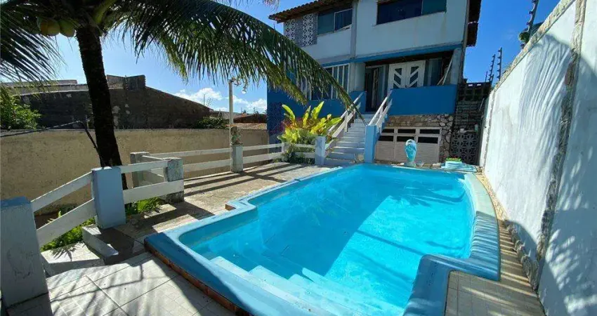 Quer tranquilidade e conforto? venha financiar esta linda casa em praia da costa com 5/4 e  piscina