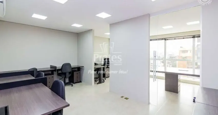 Sala comercial com 3 salas para alugar na Rua Padre Anchieta, 2050, Bigorrilho, Curitiba