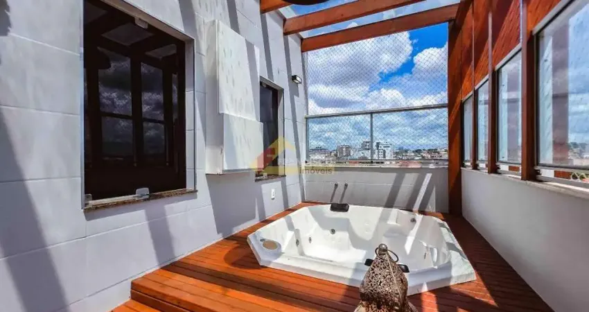 Apartamento Cobertura com acabamento de primeira linha.