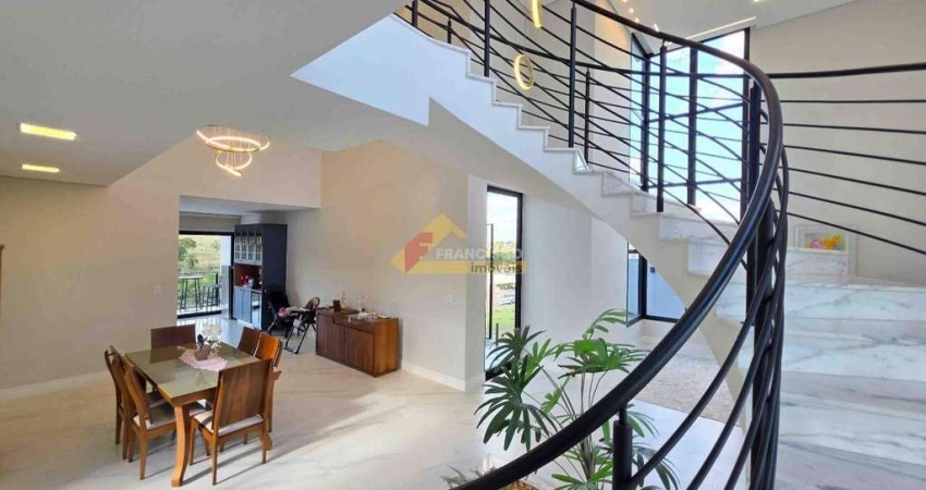Casa em Condomínio à venda, 3 quartos, 3 suítes, 4 vagas, Condomínio Aquaville - Divinópolis/MG