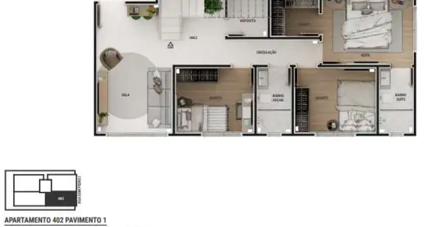 Apartamento Cobertura à venda, 3 quartos, 1 suíte, 2 vagas, Sidil - Divinópolis/MG