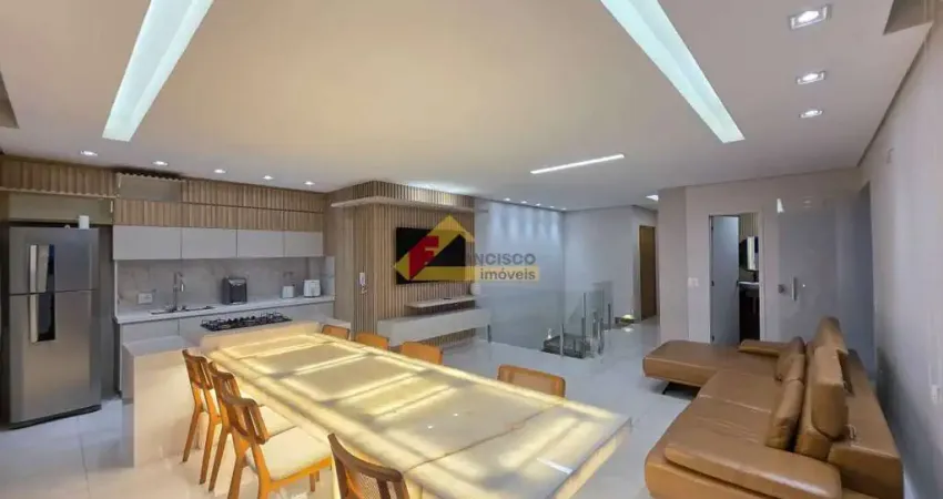 Apartamento cobertura à venda, 3 quartos, 2 suítes, 3 vagas, bom pastor - divinópolis/mg
