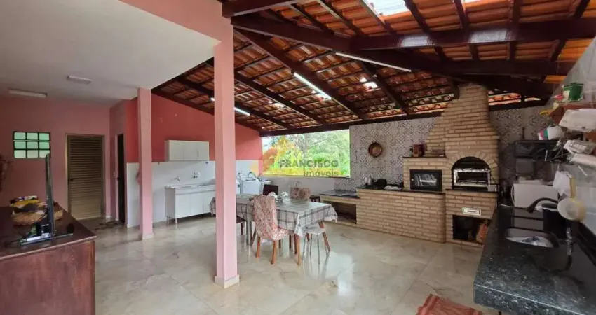 Chácara à venda, 4 quartos, 3 suítes, 10 vagas, ermida - divinópolis/mg