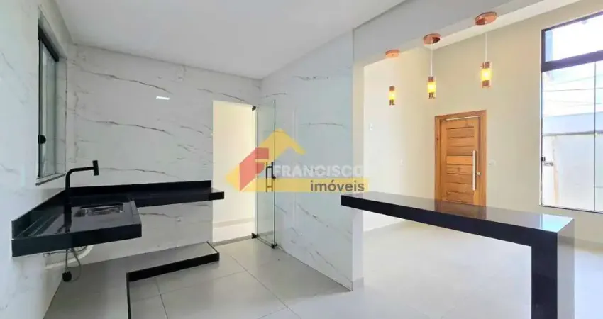 Casa à venda, 3 quartos, 1 suíte, 2 vagas, santa rosa - divinópolis/mg