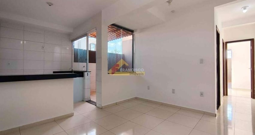 Apartamento para aluguel, 2 quartos, 1 vaga, Manoel Valinhas - Divinópolis/MG