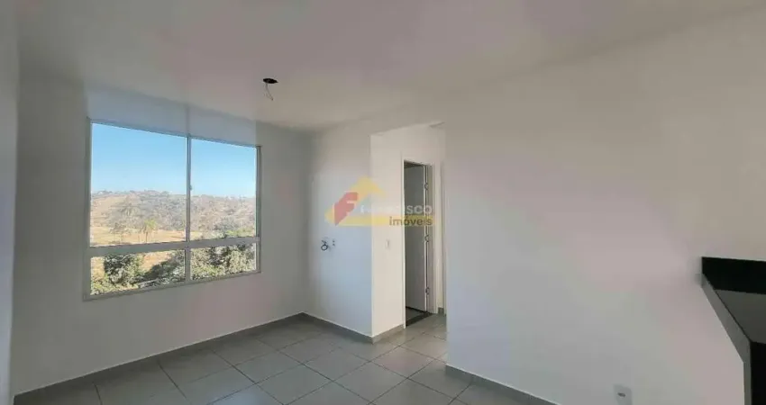 Apartamento para aluguel, 2 quartos, 1 vaga, Quintino - Divinópolis/MG